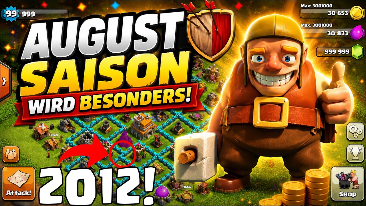 AUGUST SAISON WIRD BESONDERS! 😱 Clash of Clans * CoC