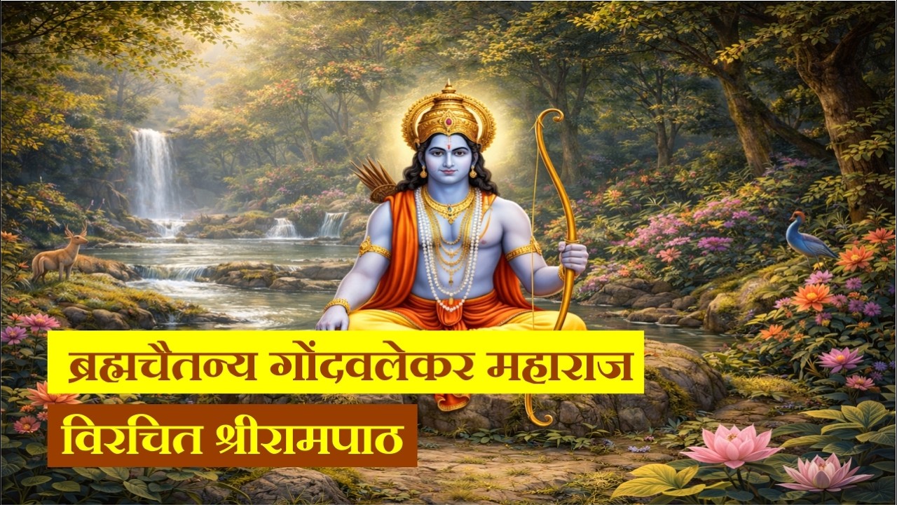 ब्रम्हचैतन्य गोंदवलेकर महाराज विरचित श्रीरामपाठ l Shree Rampath l Shree Upasana