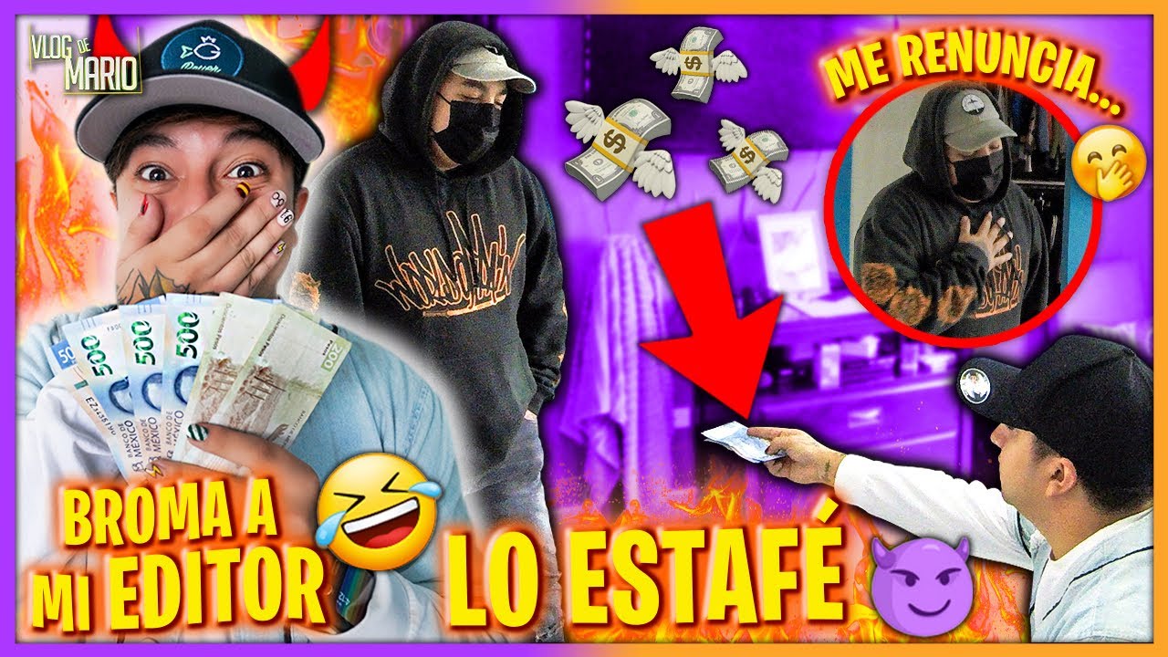 BROMA PESADA a mi editor. La guerra de bromas ha comenzado 😈