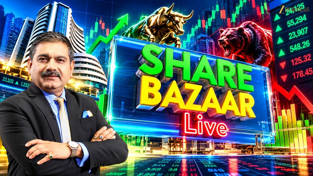 Share Bazaar Live और First Trade में बाजार का शुरुआती एक्शन Anil Singhvi के साथ 6th October 2026