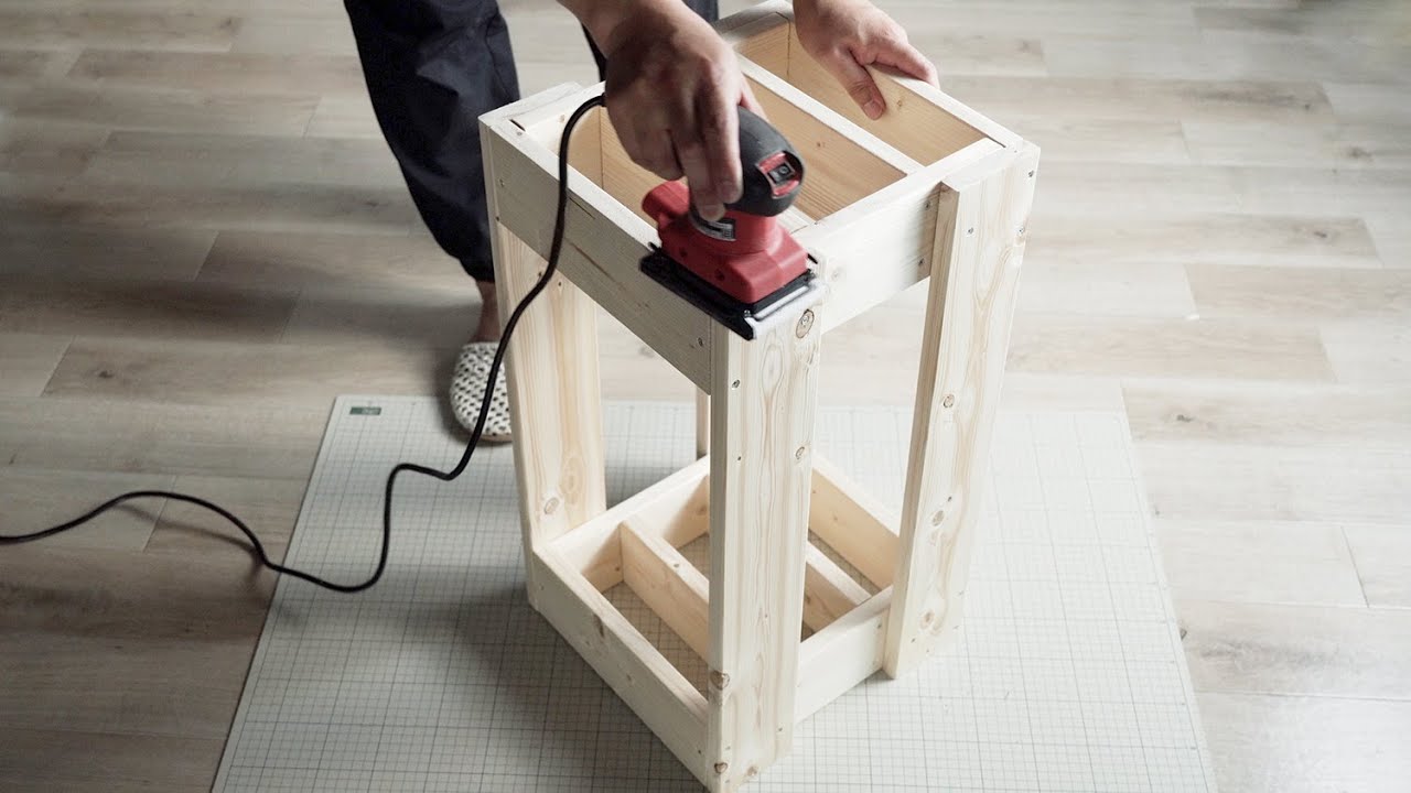【DIY】1×4材で30cm水槽台を作りました☺︎