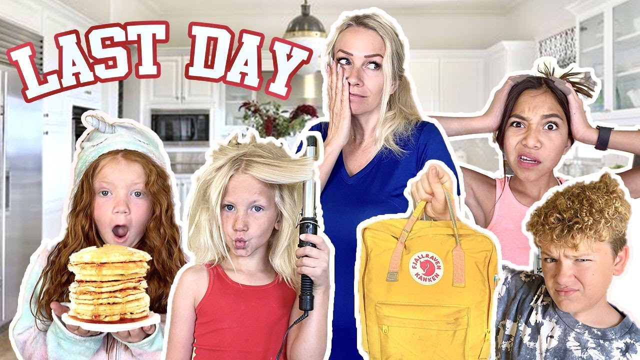 LAST DAY of SCHOOL MORNiNG ROUTiNE!!