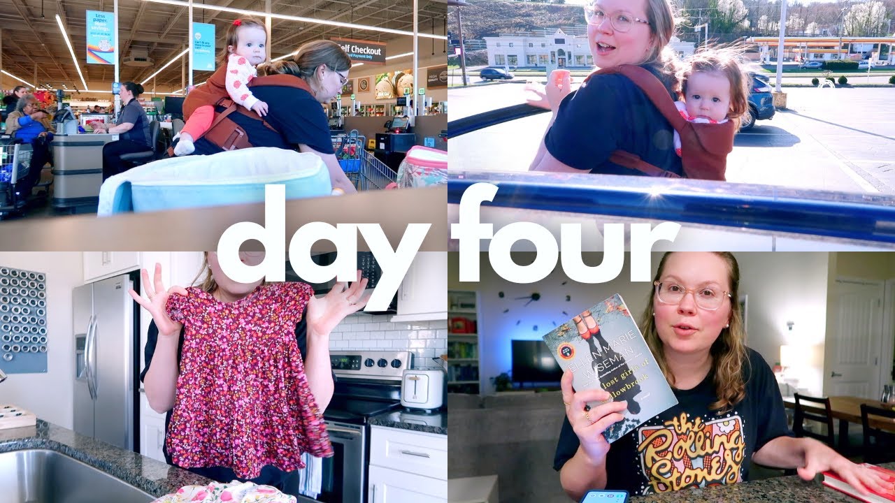 BACKLIST READATHON DAY 4 | thrifting, grocery shopping, meal prepping + I finished another book