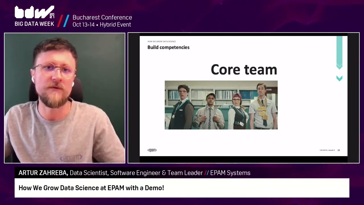 Artur Zahreba, EPAM Systems - How We Grow Data Science at EPAM with a Demo!