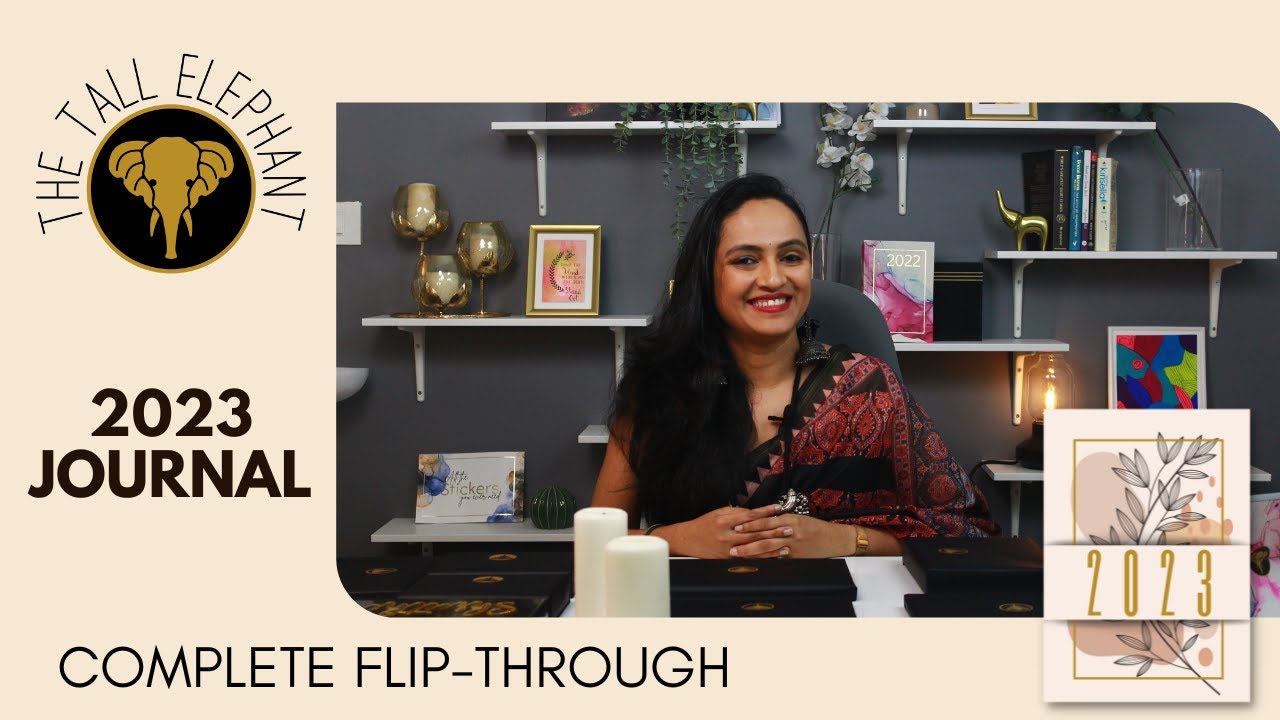 2023 Journal from The Tall Elephant Indian Planner: What To Expect | Beginning of a new future