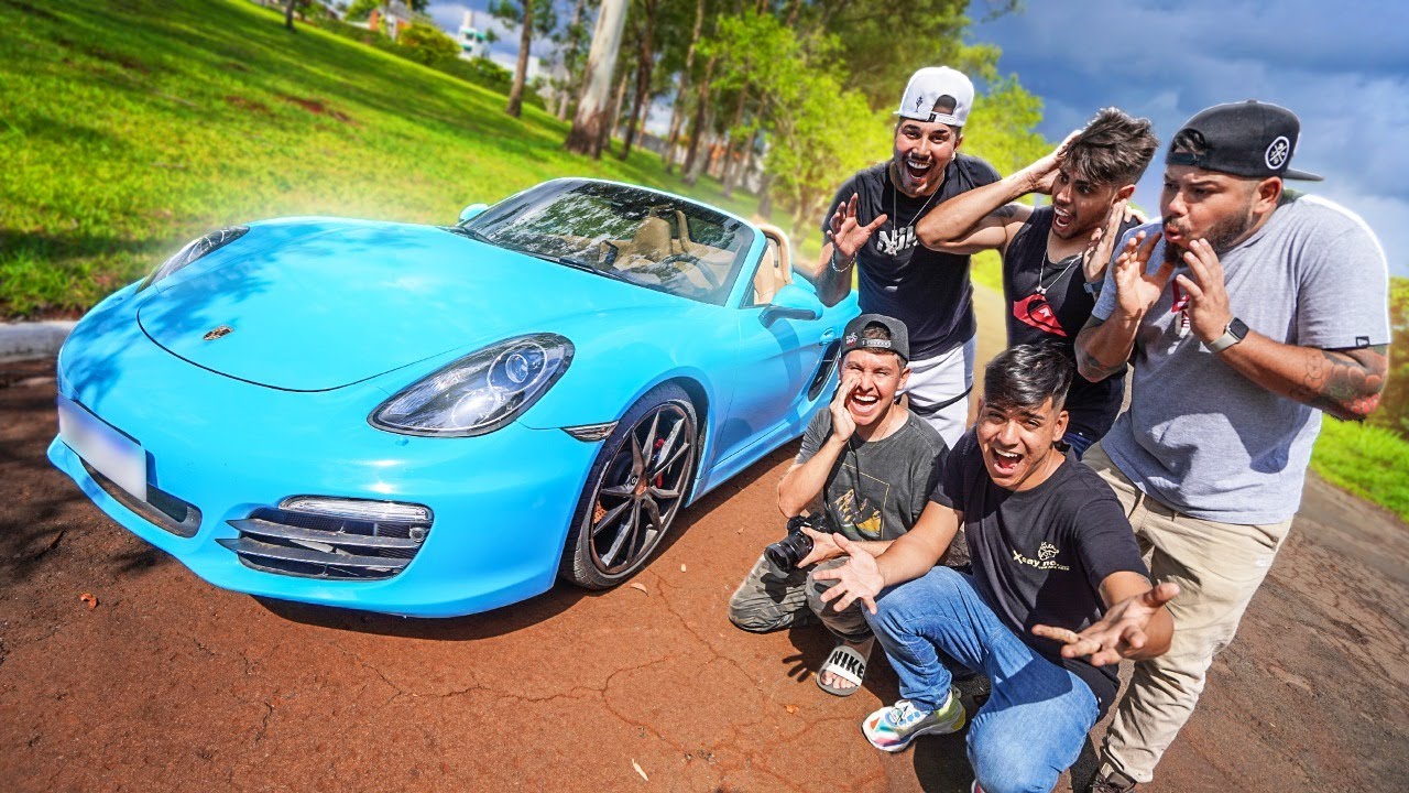 REAÇÃO DOS MEUS AMIGOS AO VER O PORSCHE DE VOLTA