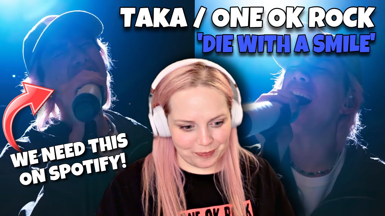 Taka (ONE OK ROCK) Die With a Smile (cover) Reaction - HE OWNED THIS SONG!! | Raionhime Reacts