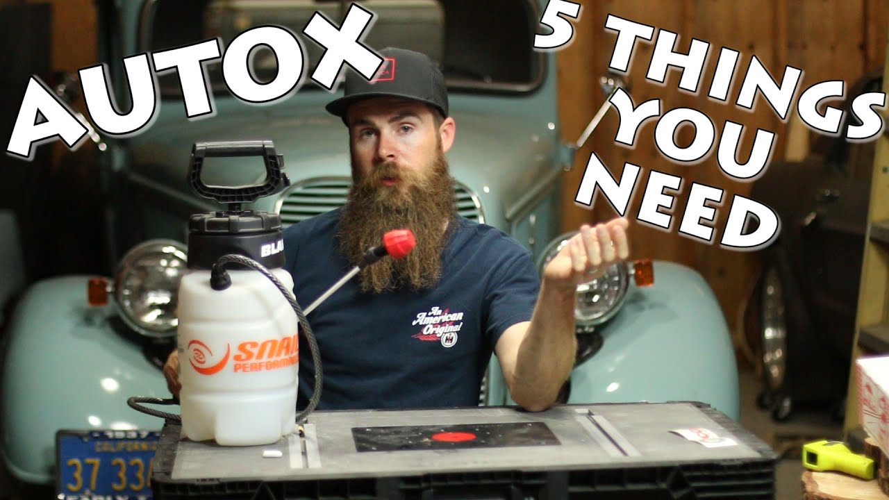 5 THINGS YOU NEED FOR YOUR FIRST AUTOCROSS EVENT