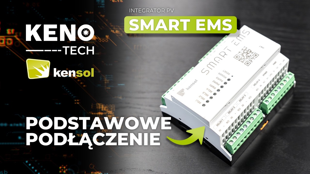 Podłączenie i konfiguracja SMART EMS by Kensol