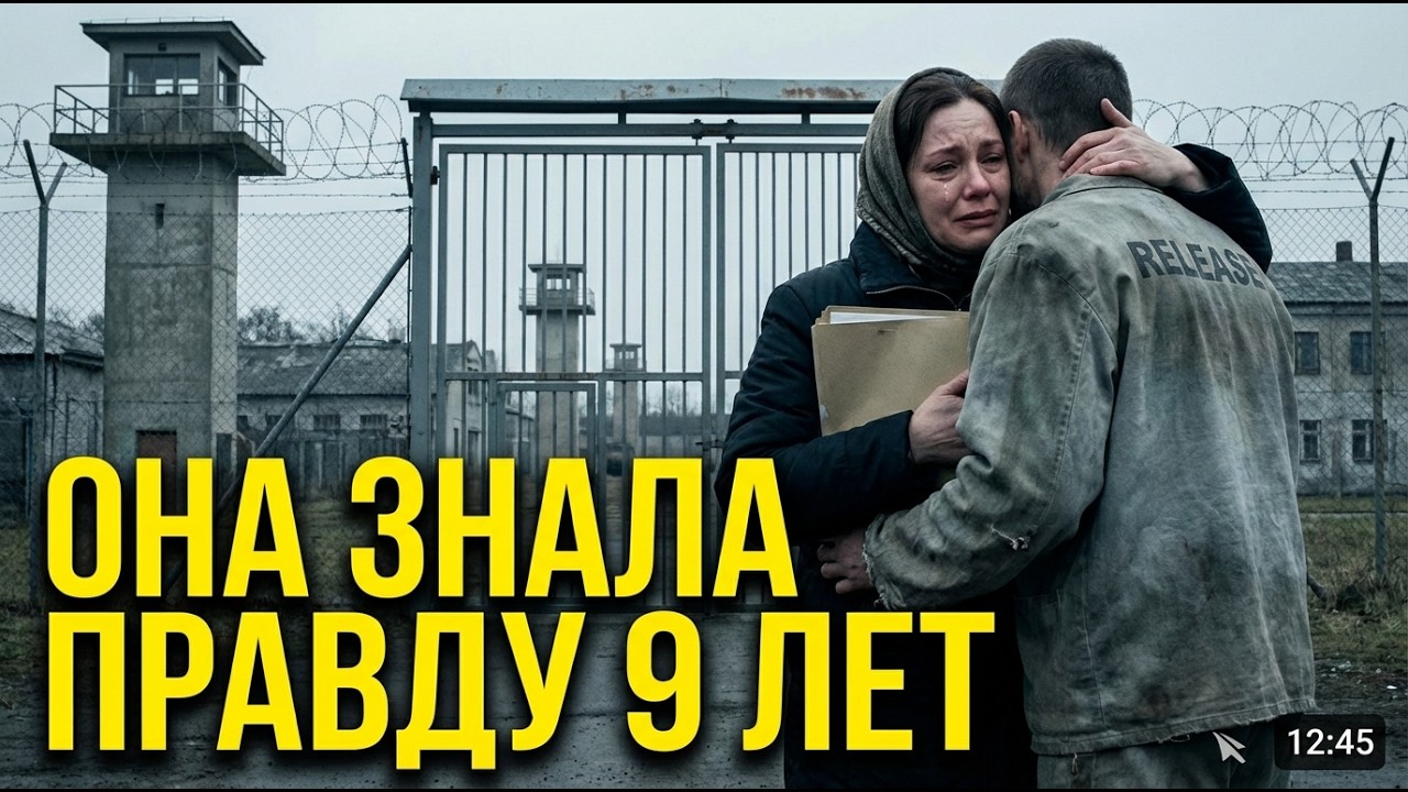 Женщина-следователь добилась его посадки. Через 10 лет он вышел. А она стояла у ворот и плакала