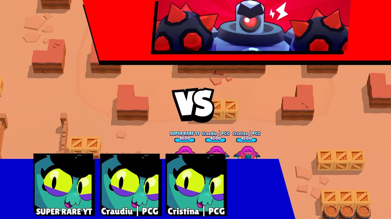 TRIPLE EVE BRAWLER IN BOSS FIGHT !!! Brawl stars Boss Fight