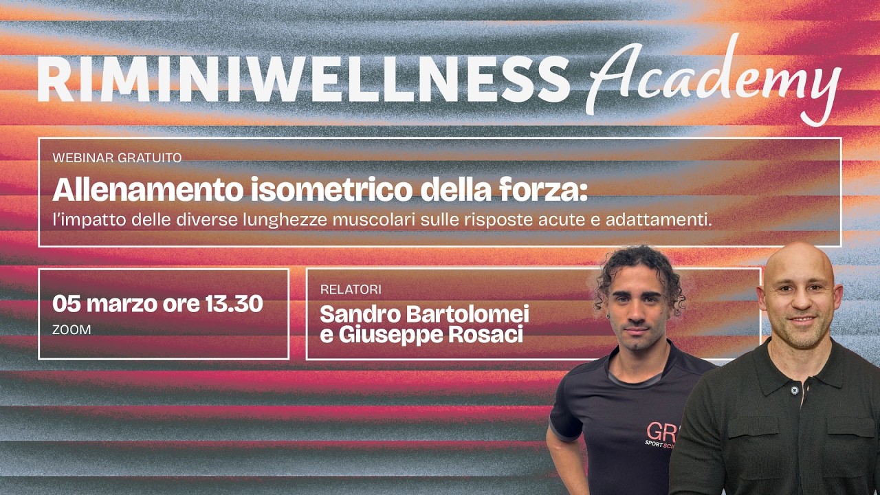 RiminiWellness Academy | Webinar 