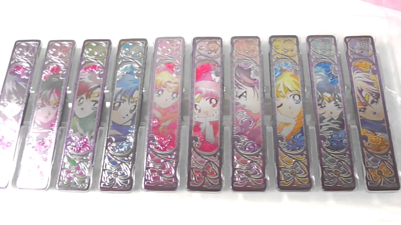 Sailor Moon Trunk Boxes Magnets Cards Stationery Review 2015