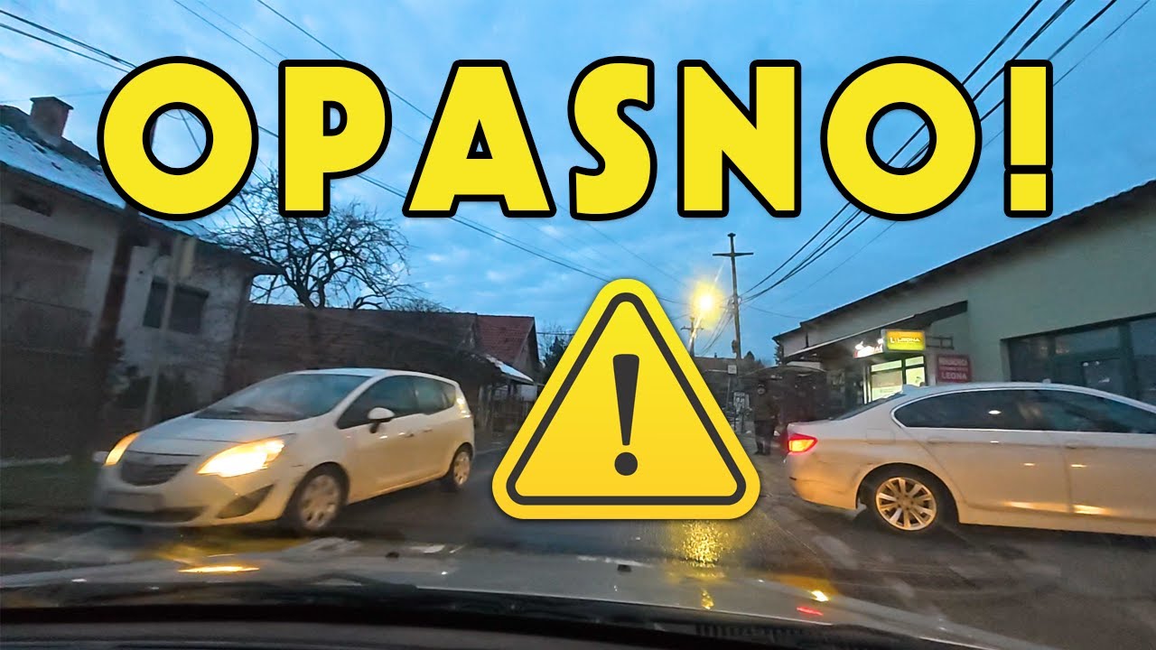 ⚠️ OVA POJAVA U SAOBRAĆAJU JE VEOMA OPASNA!