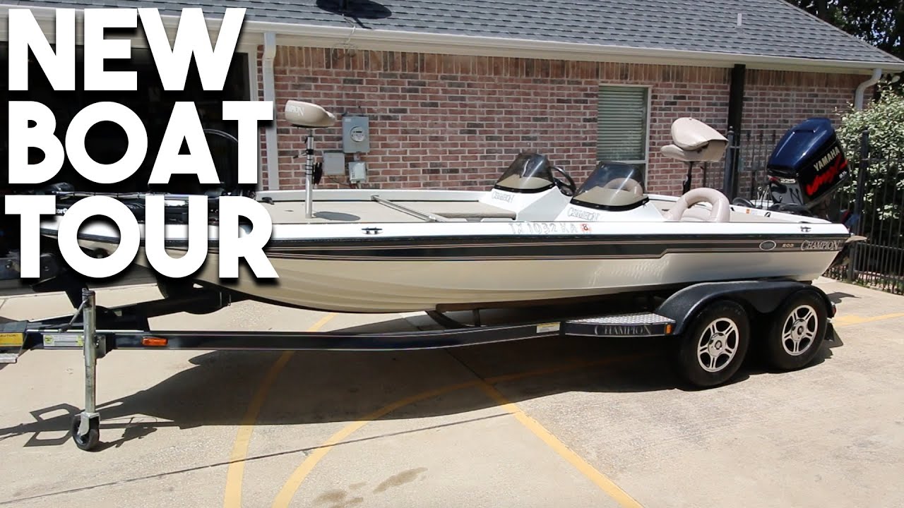 NEW BOAT TOUR! Champion 203