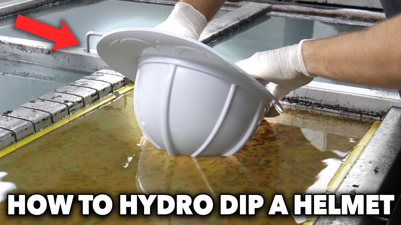 How To Hydro Dip a Helmet!