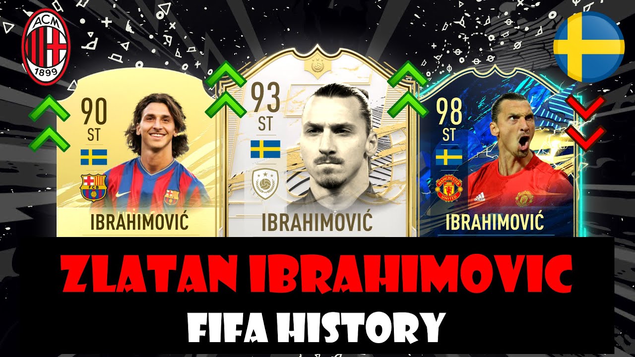ZLATAN IBRAHIMOVIC | FIFA ULTIMATE TEAM HISTORY🔥😱 | FIFA 10 - FIFA 22