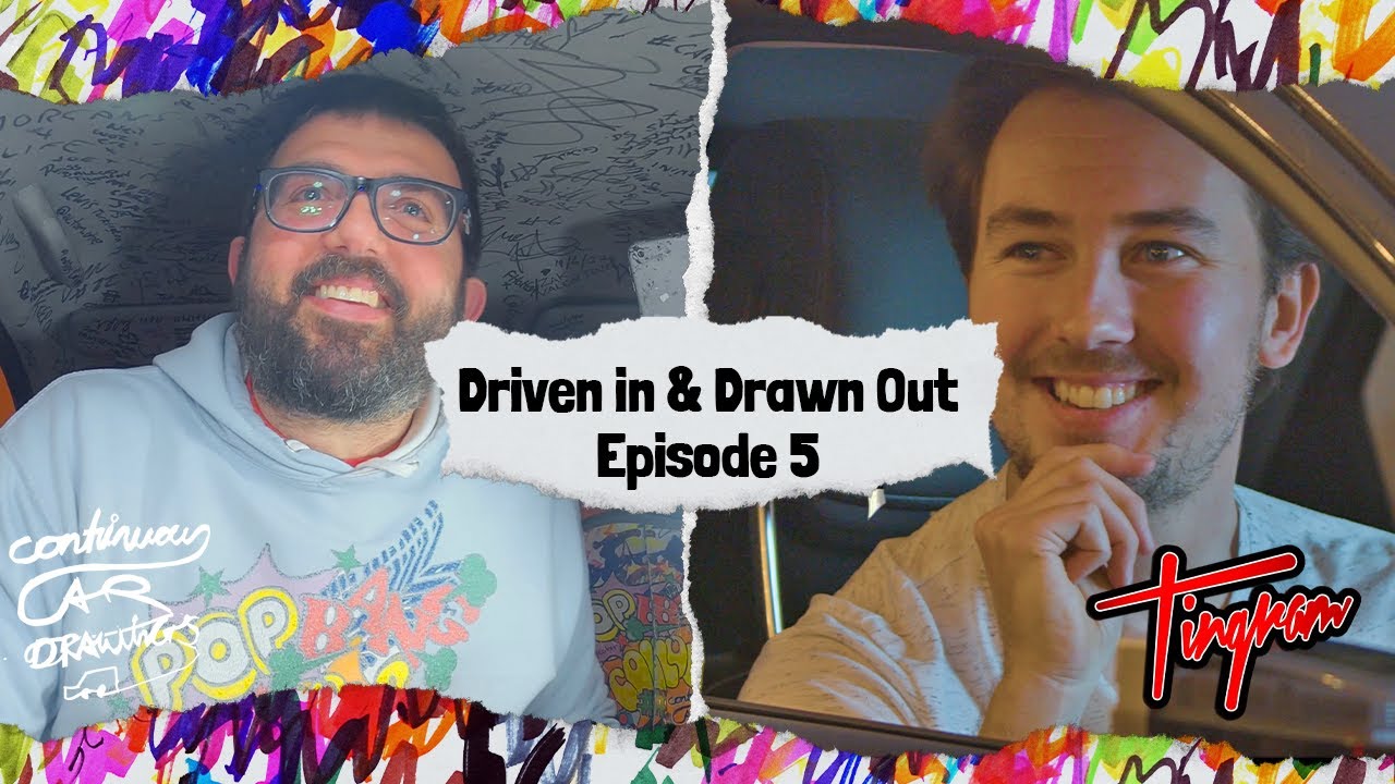 EP 5 Driven In & Drawn Out #ContinuousCarLive by Popbangcolour with BTCC Champion, Tom Ingram