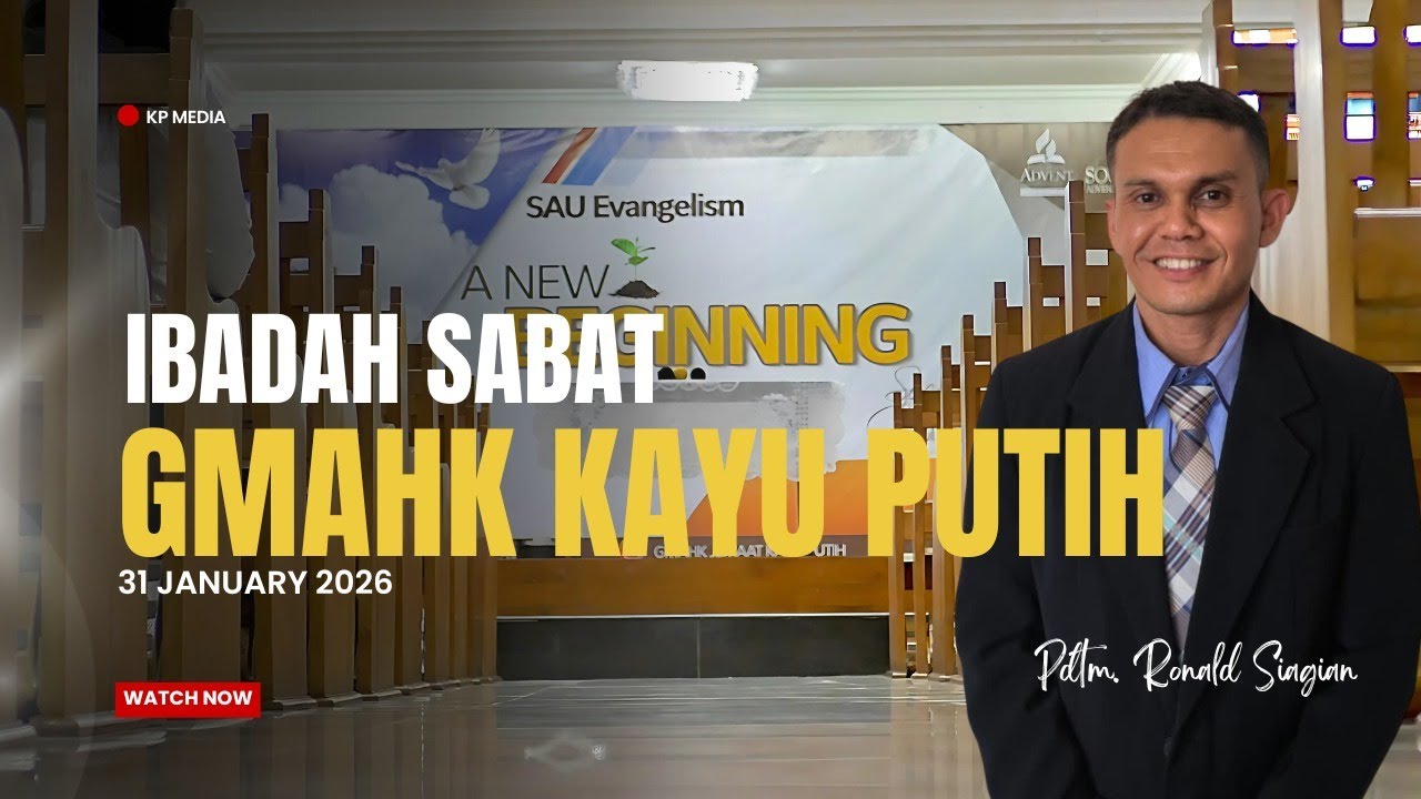 LIVE IBADAH SABAT GMAHK KAYU PUTIH