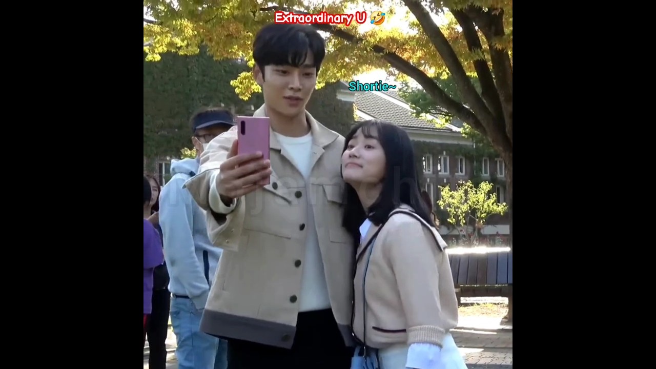 Rowoon with Hye-yoon duo 😆 #extraordinaryyou #kimhyeyoon #rowoon #김혜윤 #김석우 #kdrama