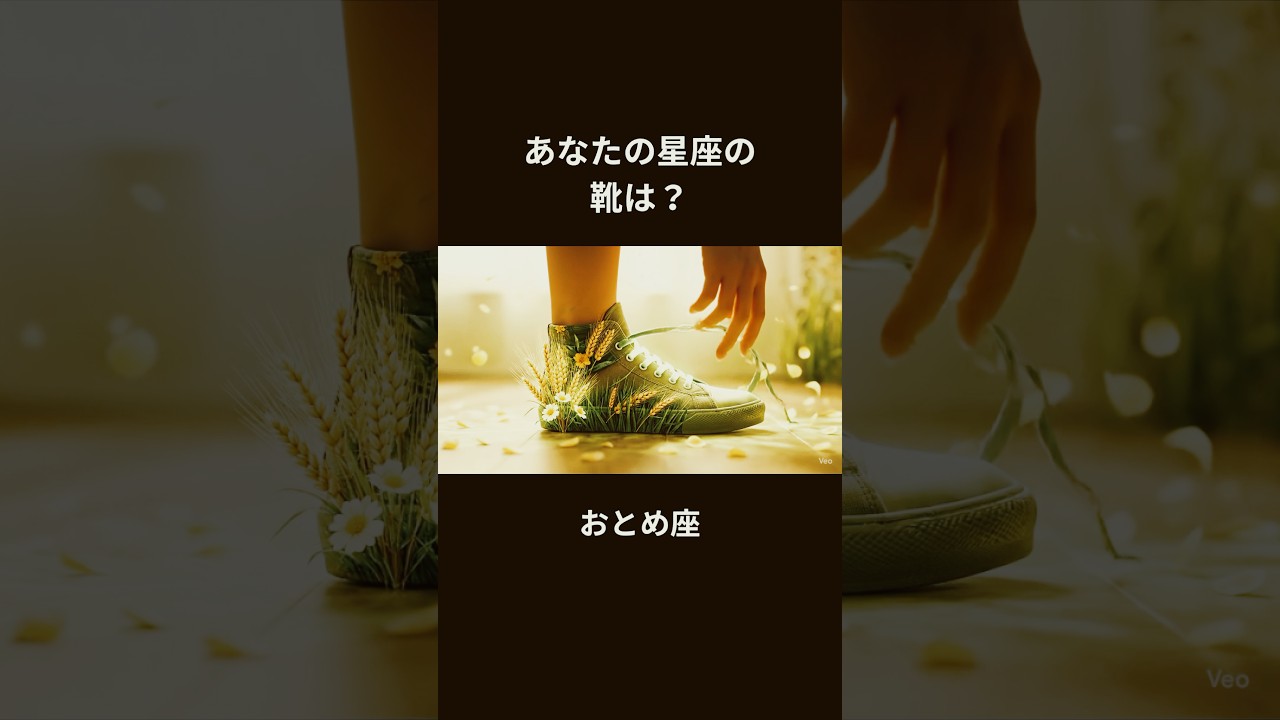 あなたの星座の靴はどれ？👞 | ASMR #ai #asmr #satisfying #ai動画 #aivideo #oddlysatisfying #aiart #おすすめ