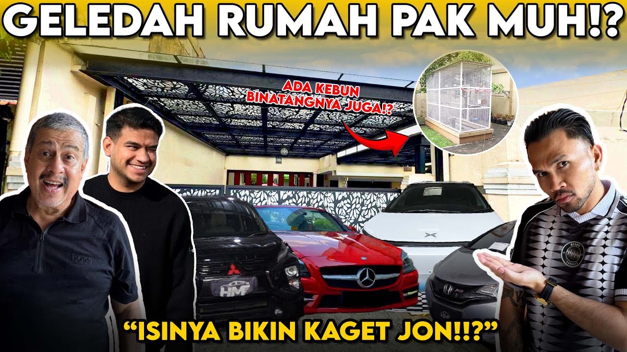 GELEDAH RUMAH MEWAH PAK MUH‼️ KOLEKSI MOBILNYA MAKIN BANYAK JON⁉️