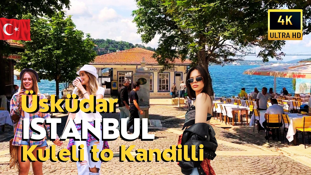 🇹🇷 Turkey Istanbul 2026 Üsküdar 4K Walking Tour | Istanbul Bosphorus Walk from Kuleli to Kandilli
