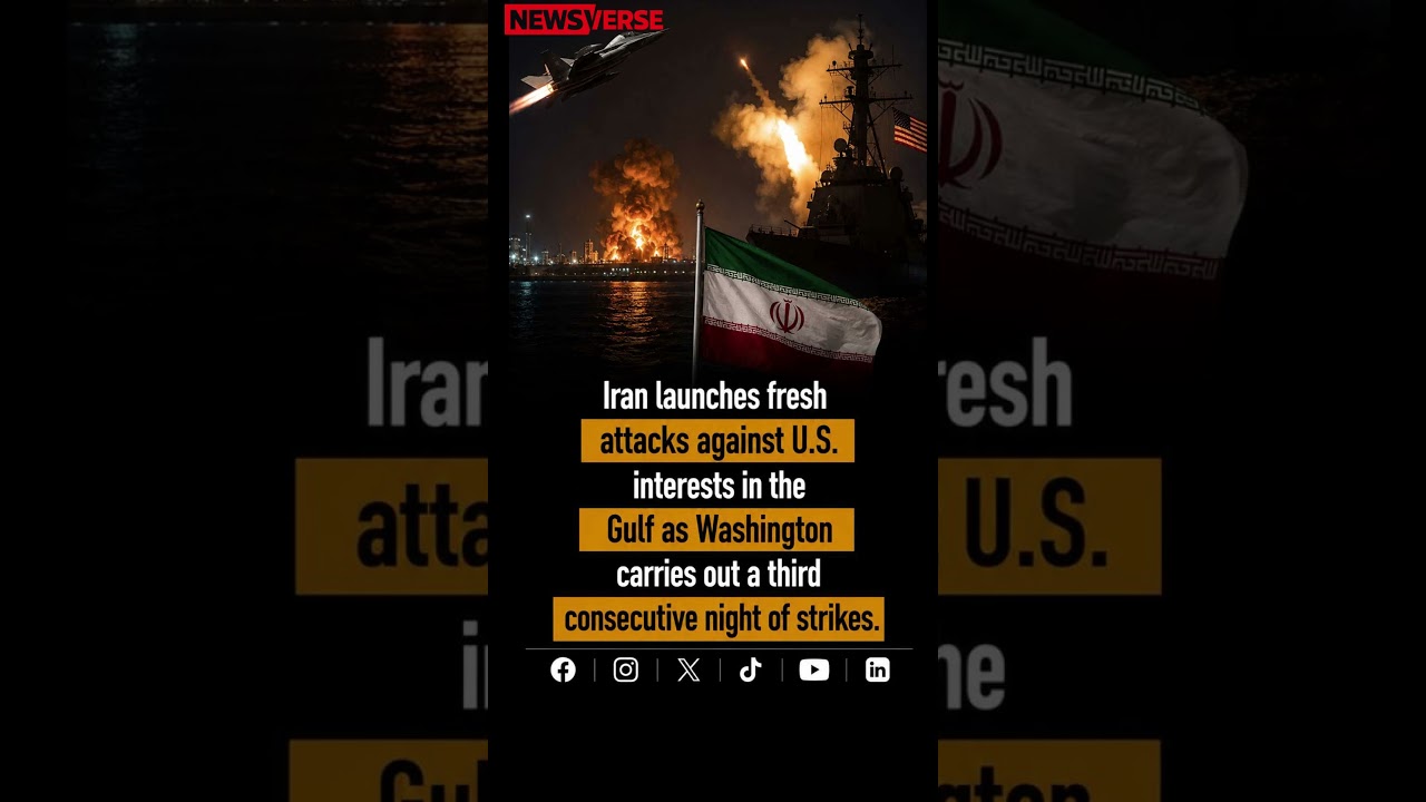 &ldquo;Third Night of Strikes&rdquo; &mdash; Iran Hits Back in Gulf