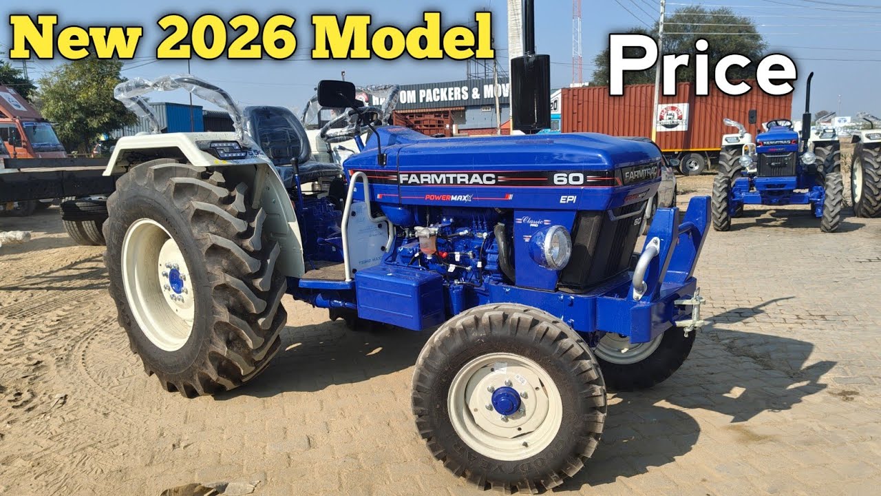 Farmtrac 60 T20 Power Max | 2026 Model 🚀💯