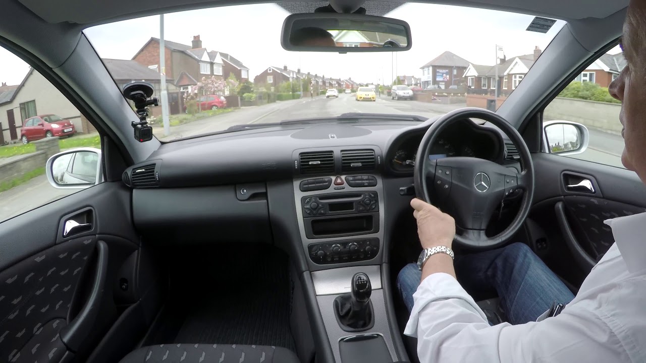 Review and Virtual Video Test Drive In Our 2004 Mercedes Benz C Class 1 8 C180 Kompressor SE 2dr
