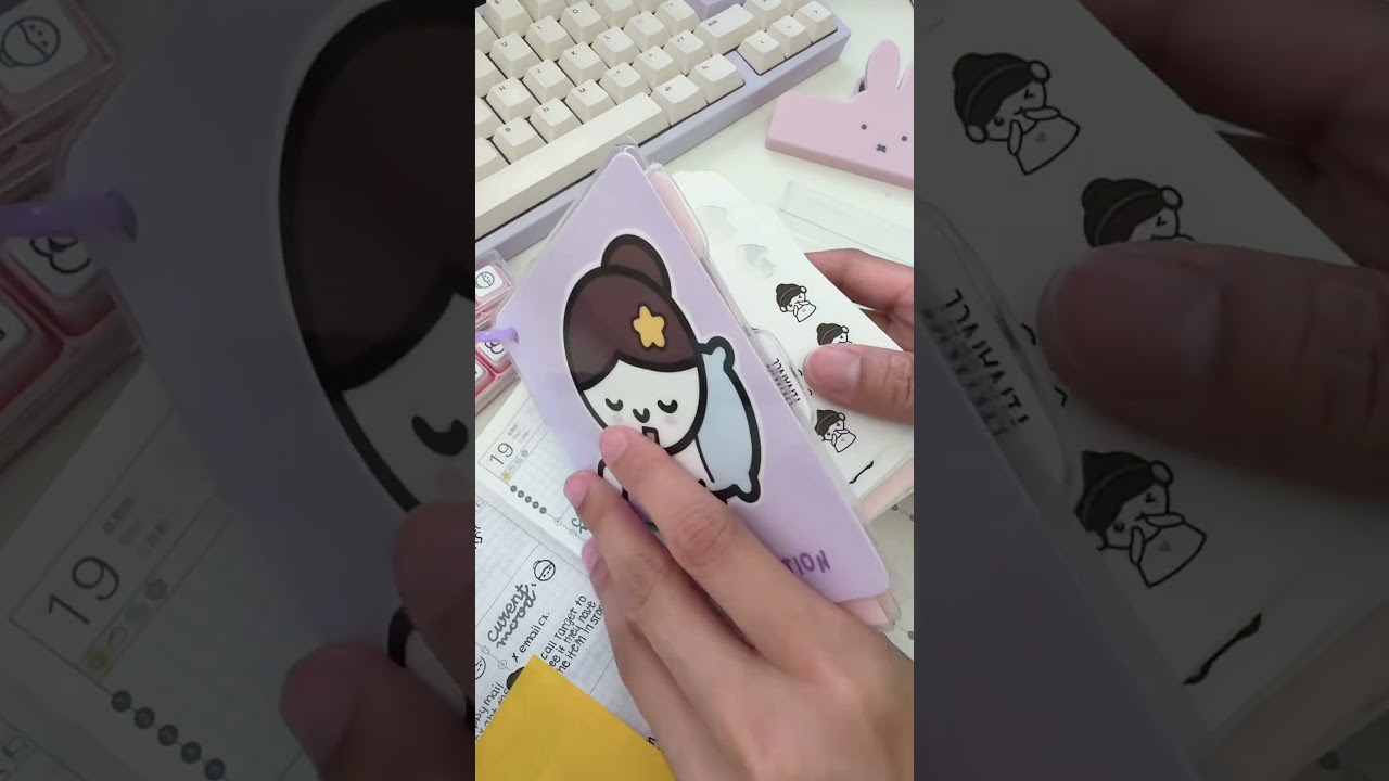 Plan with me: using mimi stamps #2 ☺️🌸⊹˚. ♡.𖥔 ݁