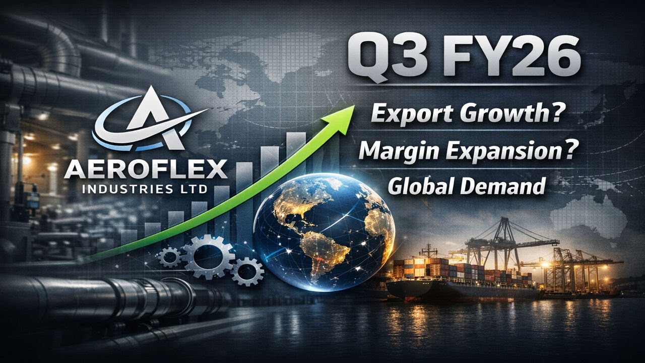Aeroflex Industries Q3 FY26 Results 🏭 | Margin, Export Growth & Orders | Hindi