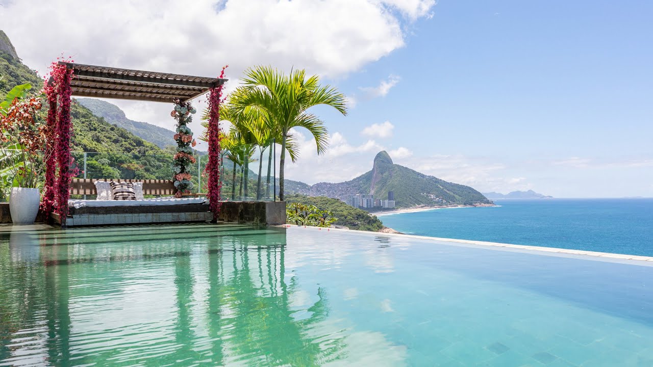 Joa004 - Luxury 5 suite villa in Joá with beautiful view