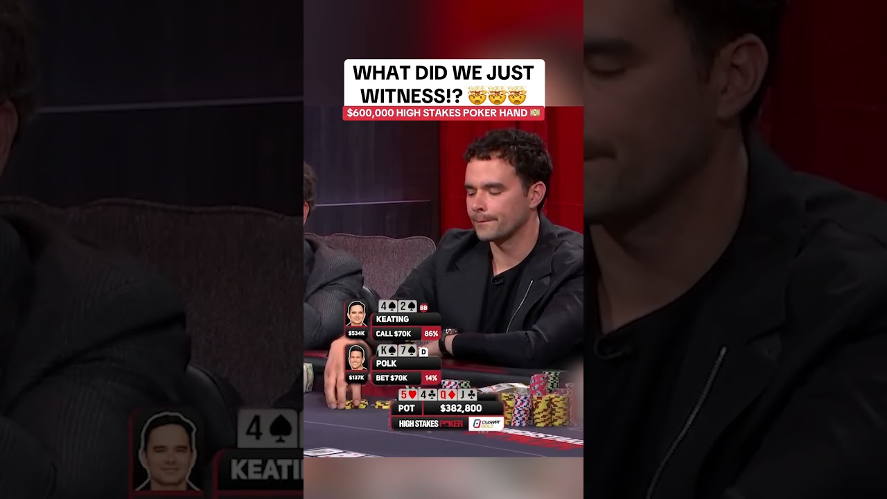 Alan Keating DOES THE UNTHINKABLE on High Stakes Poker 😧 