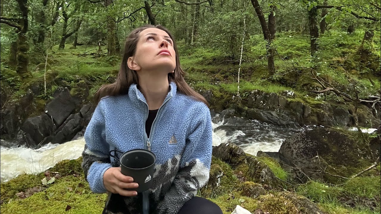 Exploring the Celtic Rainforest 🥾🏴󠁧󠁢󠁷󠁬󠁳󠁿 wild swimming and coffee time ☕️