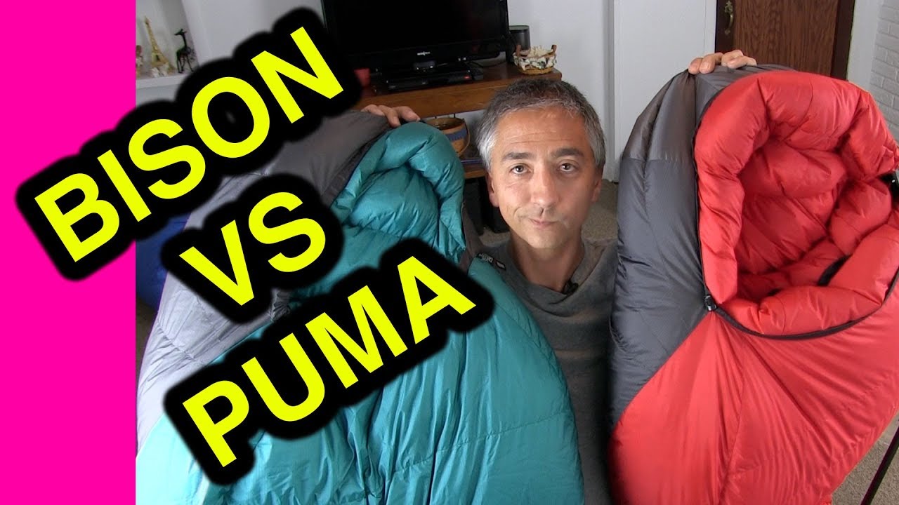 How to choose between the Puma and Bison Western Mountaineering Sleeping Bags for Extreme Cold