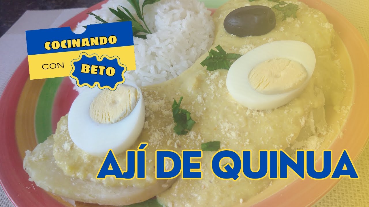 Ají de Quinua | Comida peruana | Cocinando con Beto