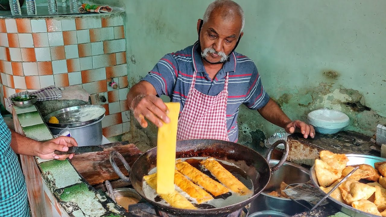 Kadhi Pattvadi | Nagpur's Most Traditional Food - Sambar Vadi | Indian Street Food