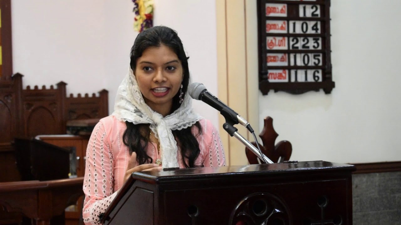 St Peters Tamil  Church Good Friday Service Sixth Word On the Cross John 19 30 by Christy Jeba