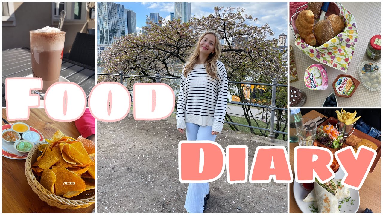 REAL FOOD DIARY😋WAS ich WIRKLICH esse (balance is always key)🍫🤝