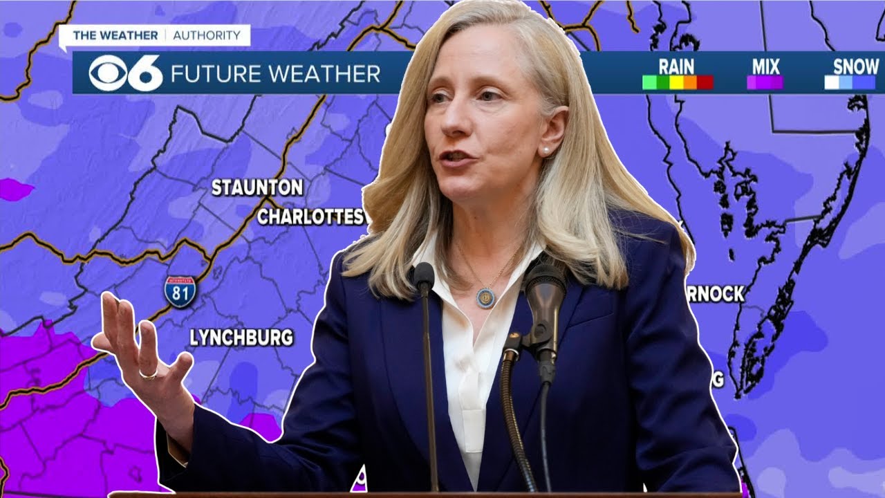State of Emergency: Gov. Spanberger declares Virginia emergency ahead of winter storm