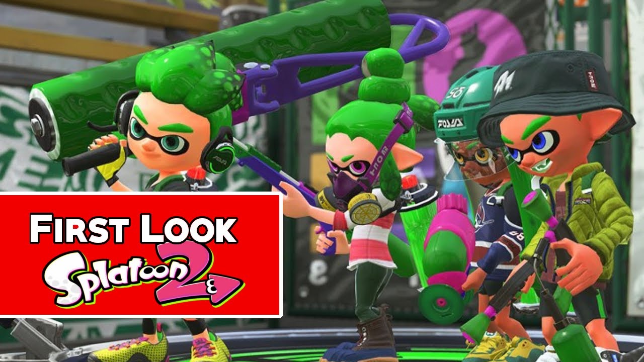 Splatoon 2 Multiplayer | First Look [Nintendo Switch]