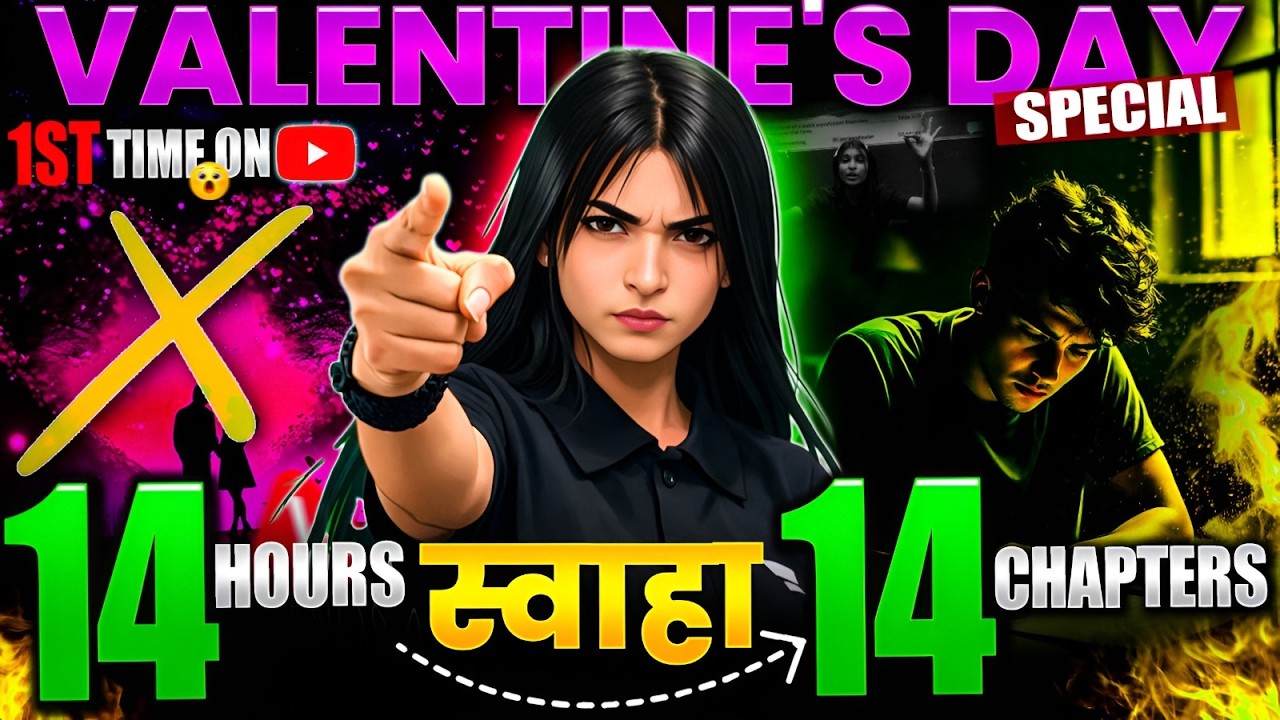 Valentine’s Day Special: 14 Hours में 14 Chapters Complete | CBSE Class 10 Board 2026 | Shikha Ma'am