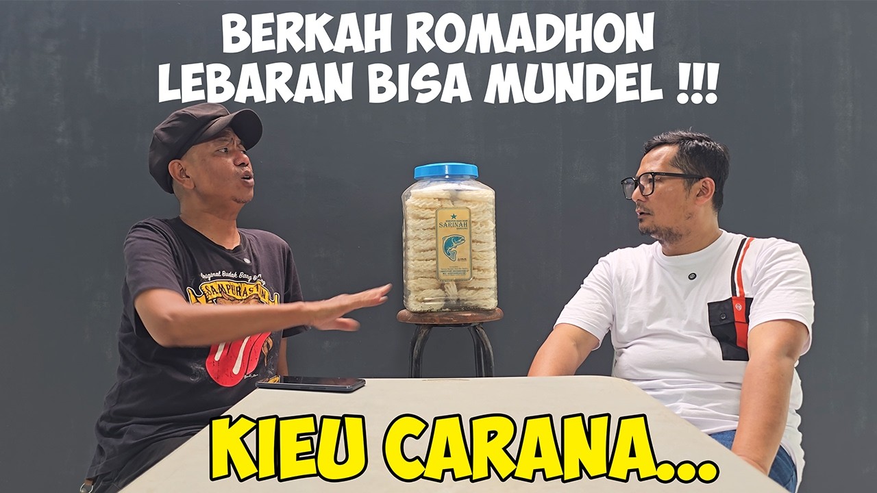 Lebaran Bisa Mundel !!! Kieu Carana... #bodorsunda #podcast #lucu #pedagang #lebaran #puasa