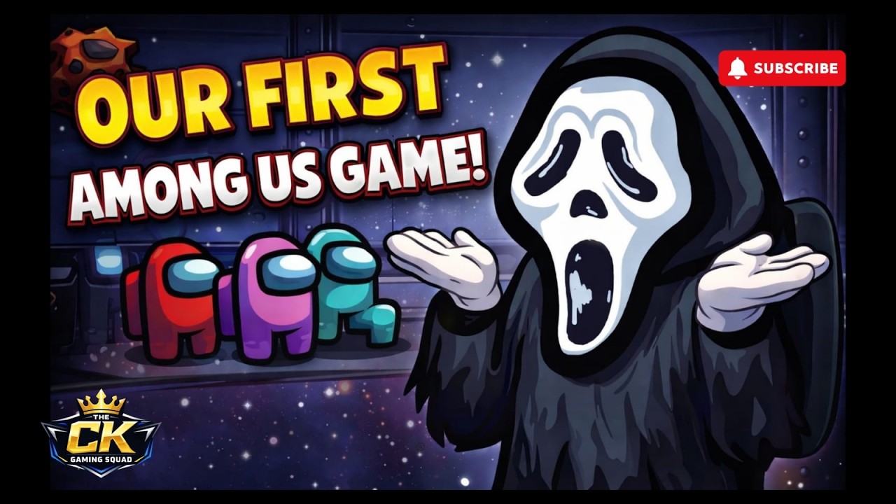 Our First Among Us Game! | 2 Rounds of Pure Chaos 👀