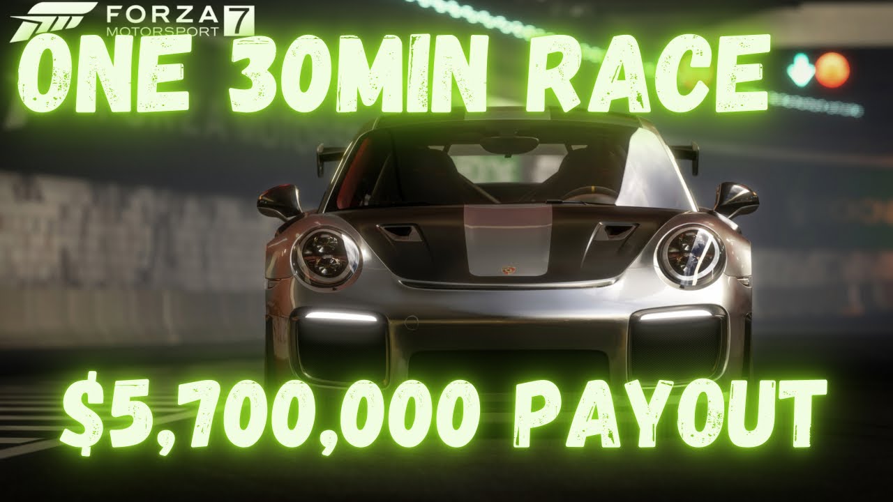 Ошибка с неограниченными деньгами всё ещё работает в Forza Motorsport 7