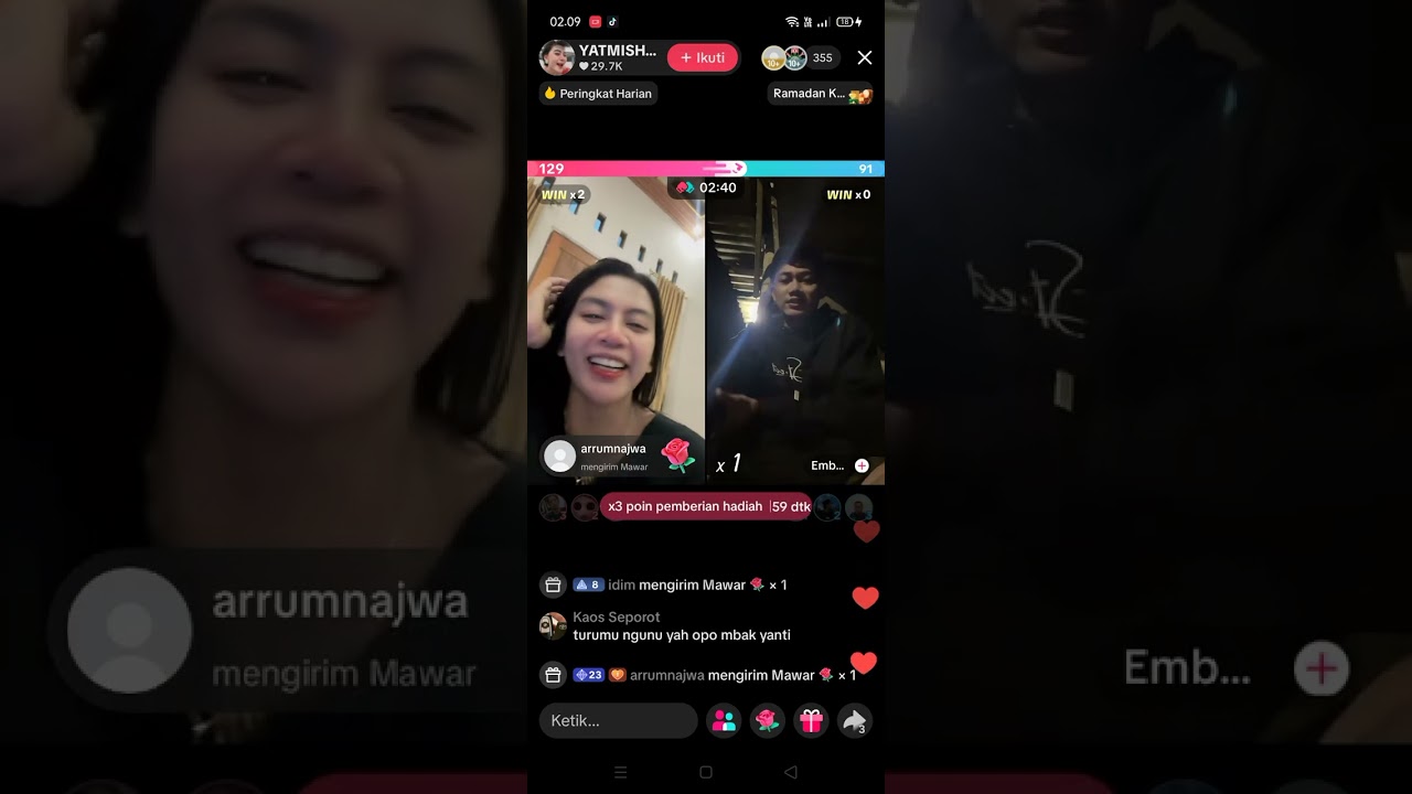 Terbaru live Tengah Malam Menjelang Sahur Mbak Yanti Ft Mas Wafa Embues 