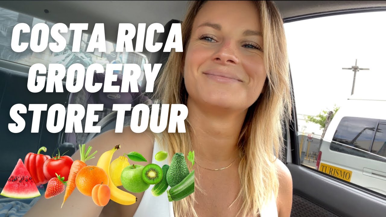 Grocery Stores Food Shopping Tour in Costa Rica