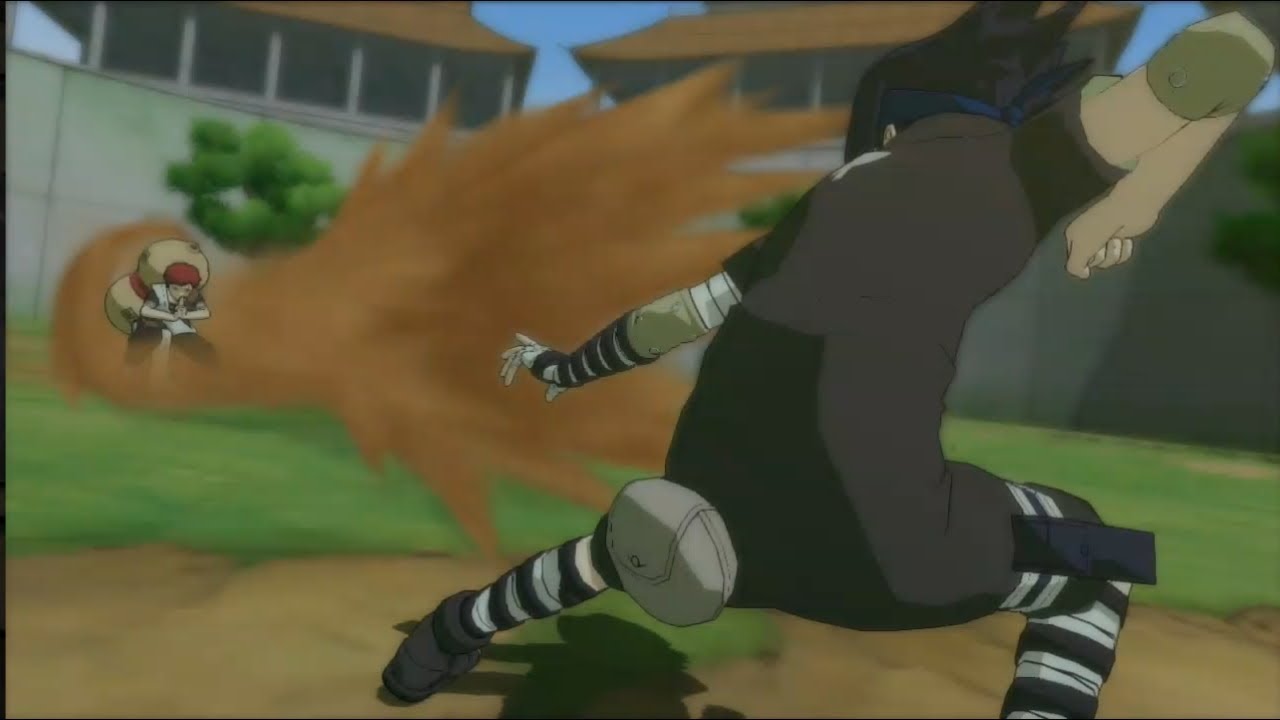 NARUTO : Ultimate ninja Strom ARCADE MODE SASUKE VS GAARA