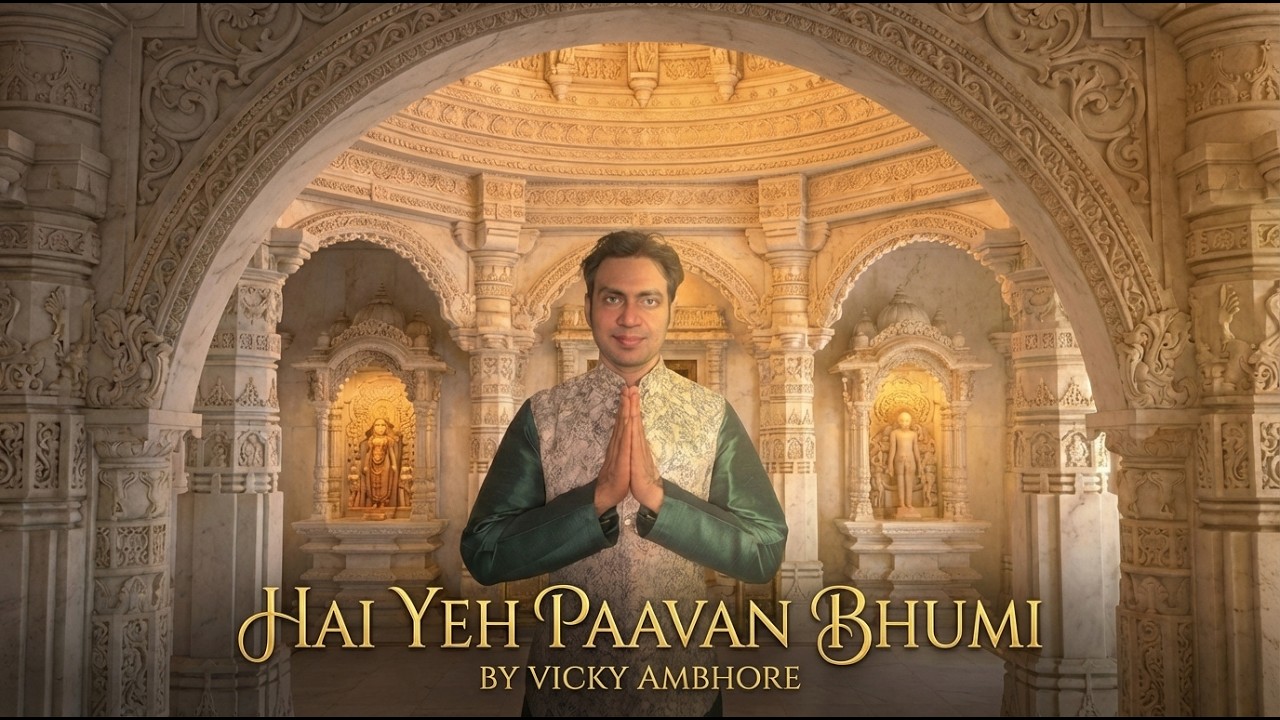 HAI YE PAVAN BHUMI  | VICKY AMBHORE | jain stavan